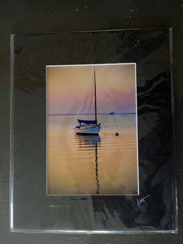 8x10 matted photo