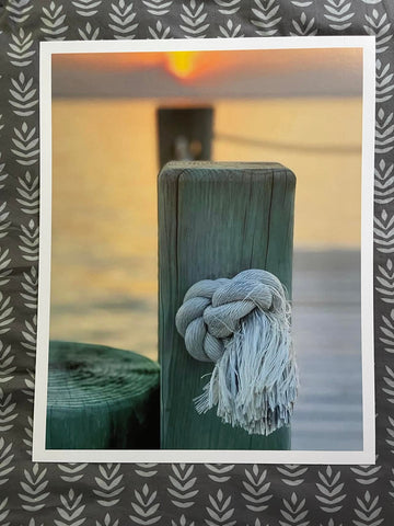 Nautical Knot - poster board print