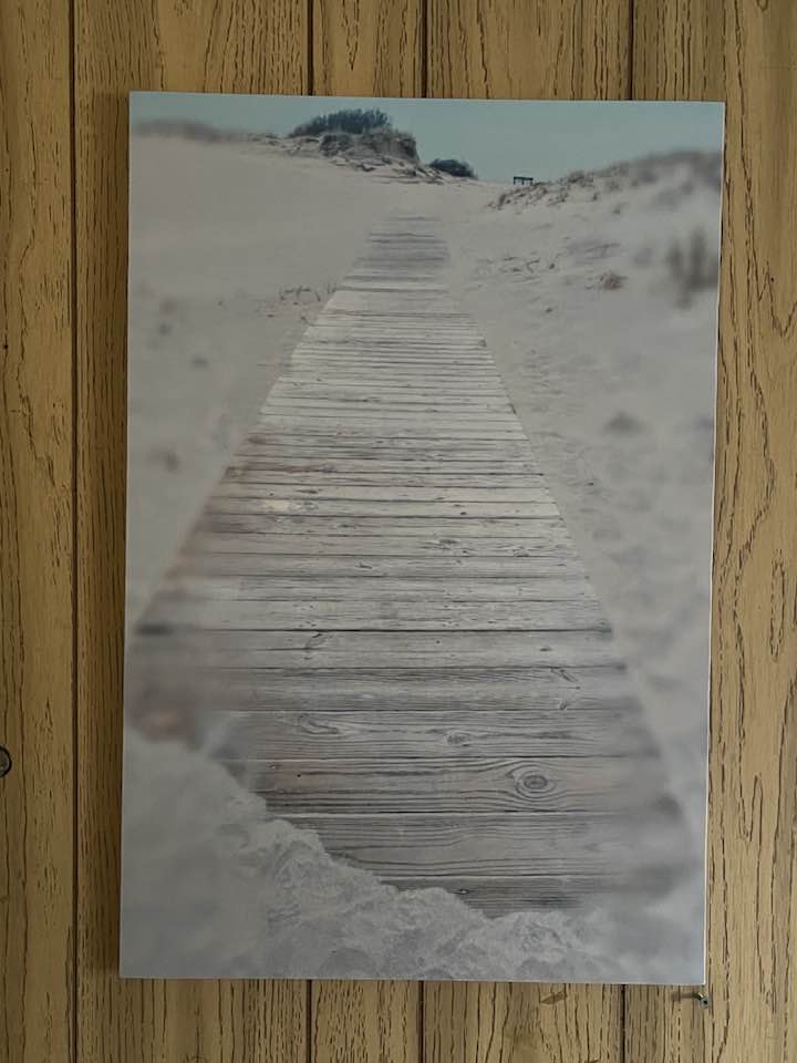 Pathway to Serenity - print on stretched canvas